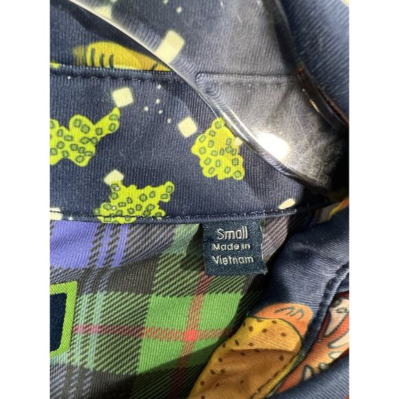 William Murray Hot Doggin’ Hot Dog Weiner Dog Novelty Golf Polo Shirt Size Small - Picture 13 of 14